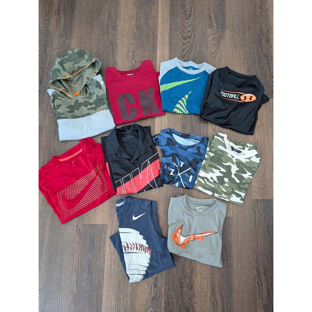 Boys Lot Size 7/Small Nike Under Armour Calvin Klein Guess Zyia Tommy Bahama